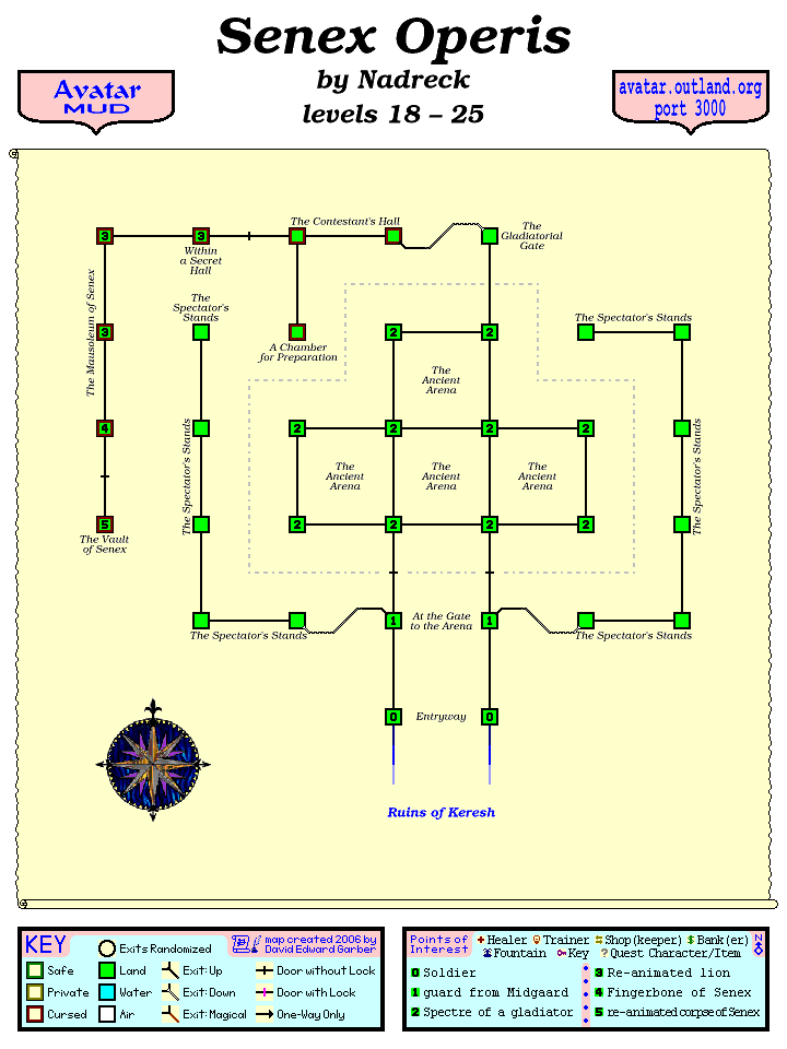 Avatar MUD Area Map - Senex Operis.GIF