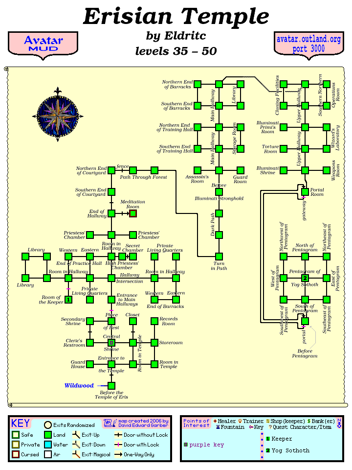 Avatar MUD Area Map - Erisian Temple.GIF