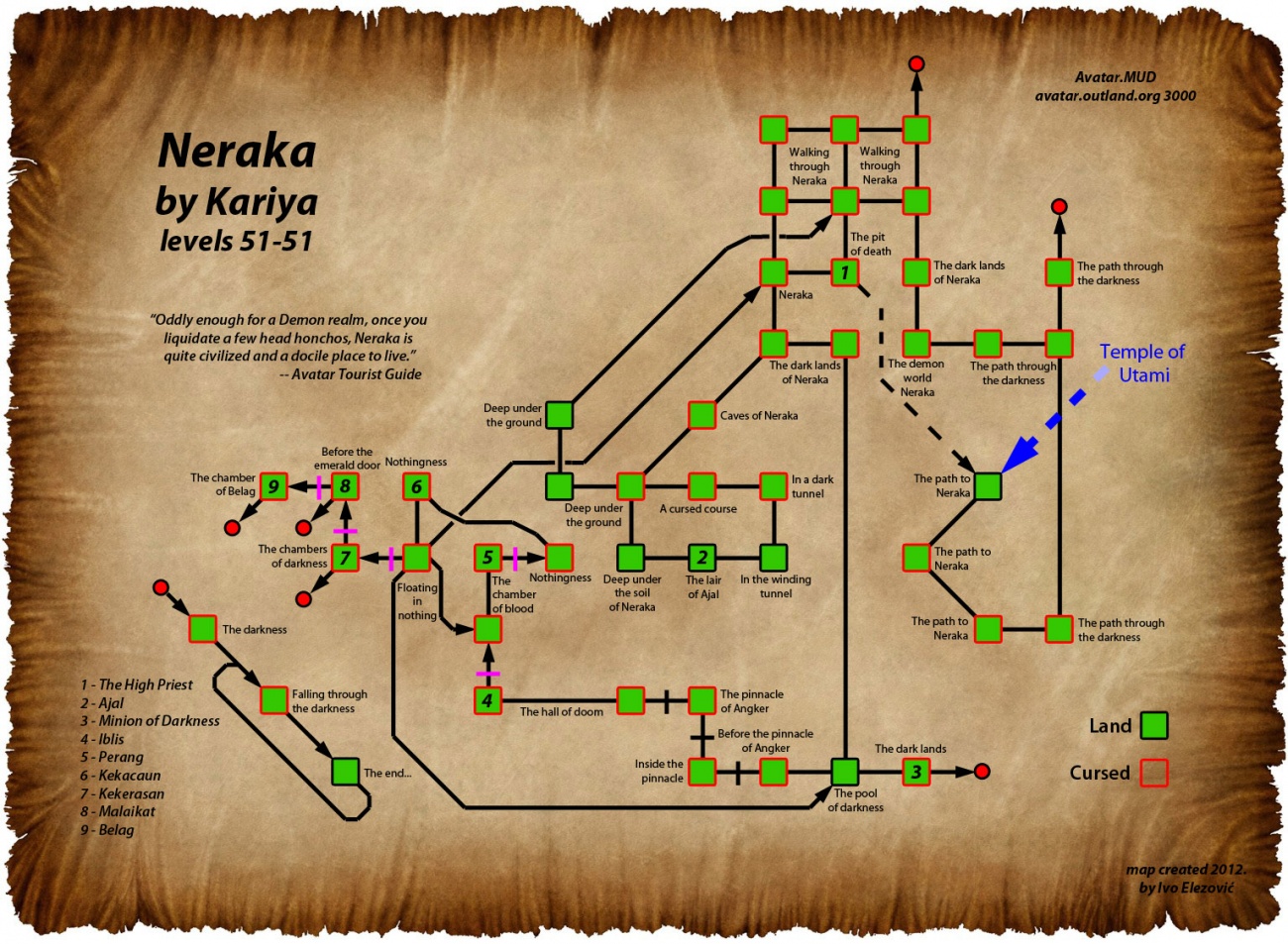 Neraka Map - AvatarWiki